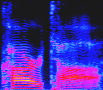Spectrogramme d'un signal de parole
